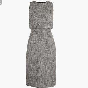J.Crew going places dress in tweed